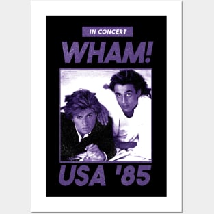 wham vintage retro Posters and Art